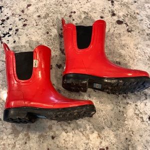 Red Toms rain boots